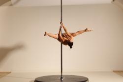 Poledance reference poses of Fannie